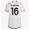 Juventus Weston McKennie #16 Bortatröja 2023-24 Korta ärmar